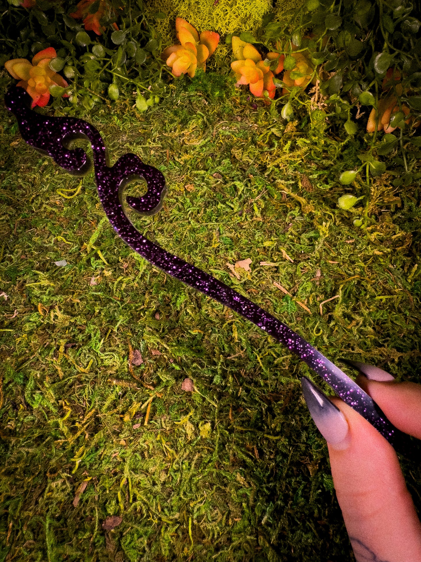 Purple Magic Wands