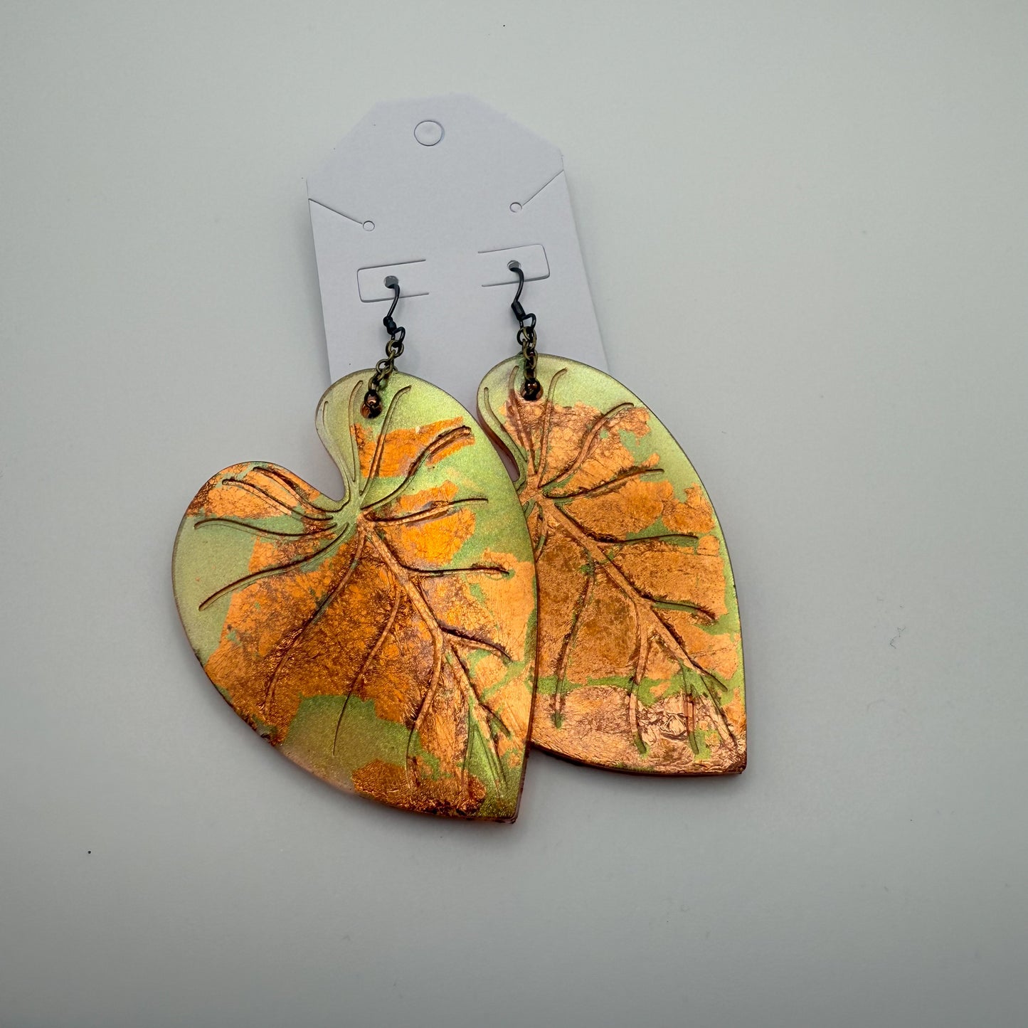 Golden Leaf Earrings