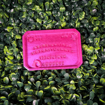 Firey Pink Mini Ouija Board