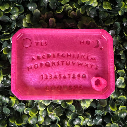 Firey Pink Mini Ouija Board